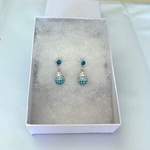 Swarovski Crystal Teardrop Earrings